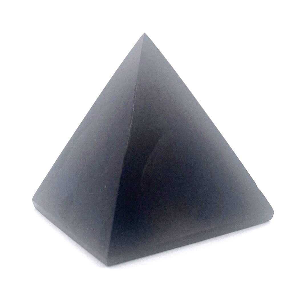 Black Obsidian Pyramid | 510 (g)