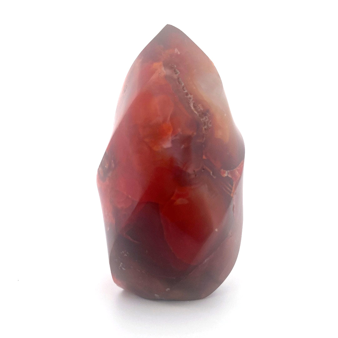 Carnelian Agate Flame Tower | 980 (g)