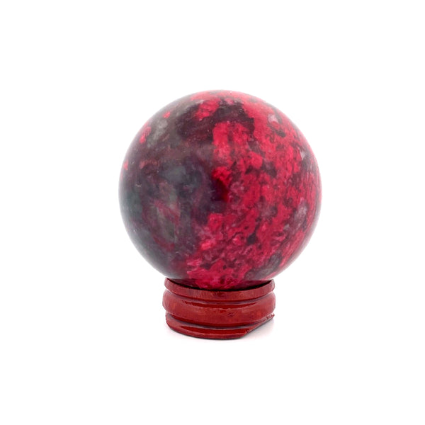 Rhodonite Crystal Sphere