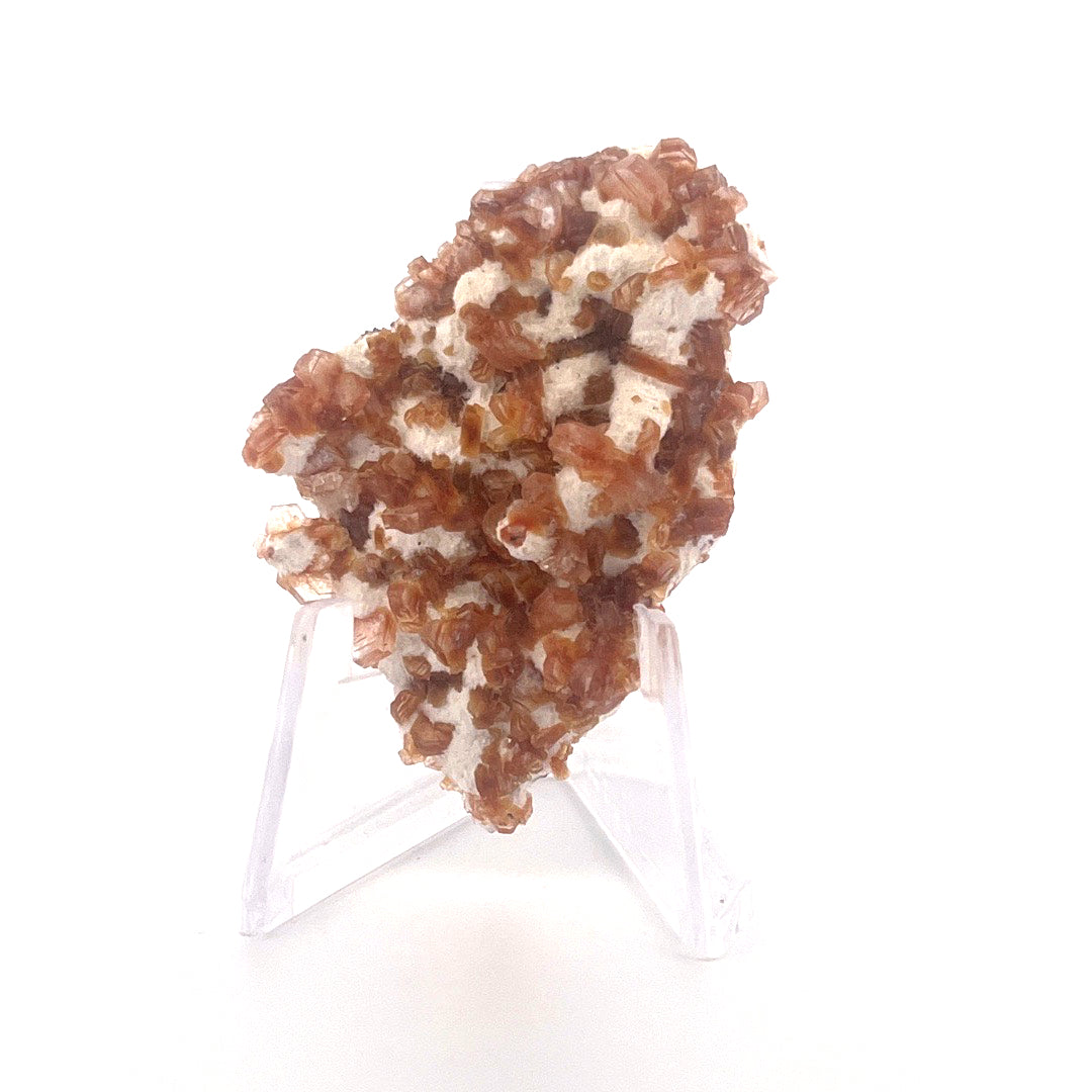 Hexagonal Orange Calcite