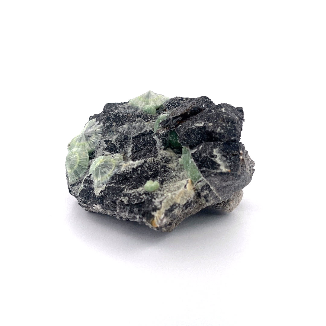 Wavellite Green Starburst Crystal Botryoidal Druzy  |  173 (g)