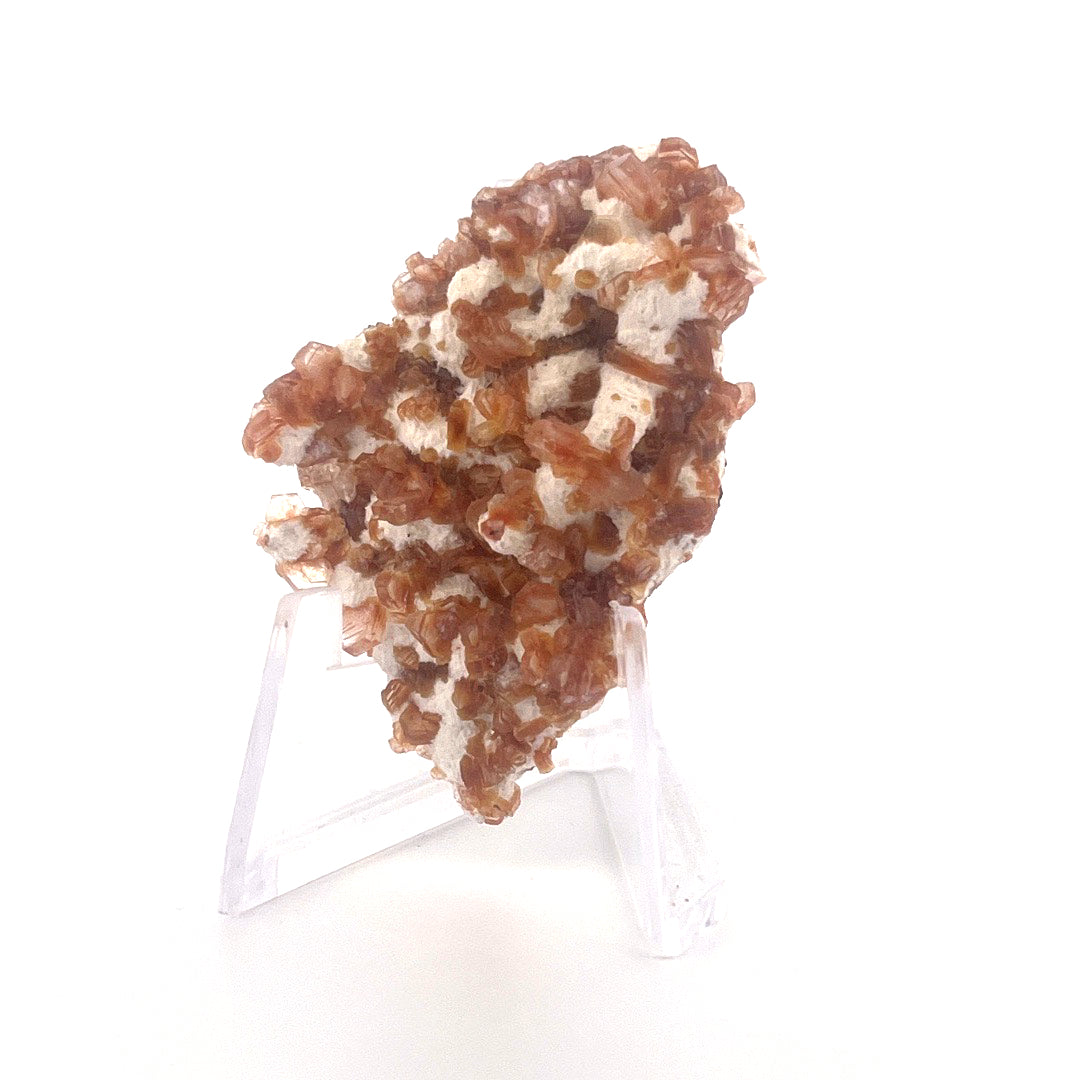 Hexagonal Orange Calcite