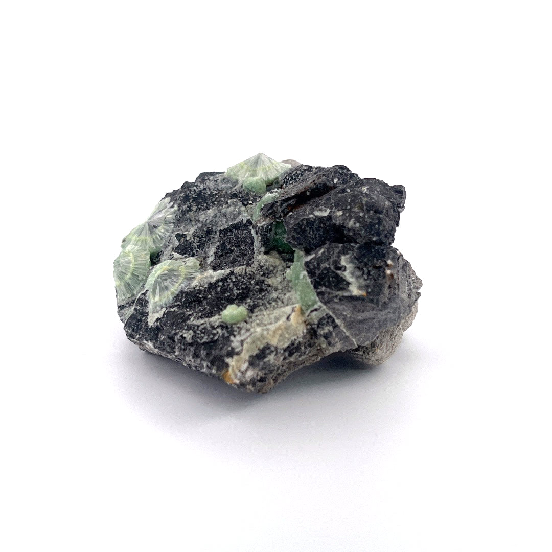 Wavellite Green Starburst Crystal Botryoidal Druzy  |  173 (g)