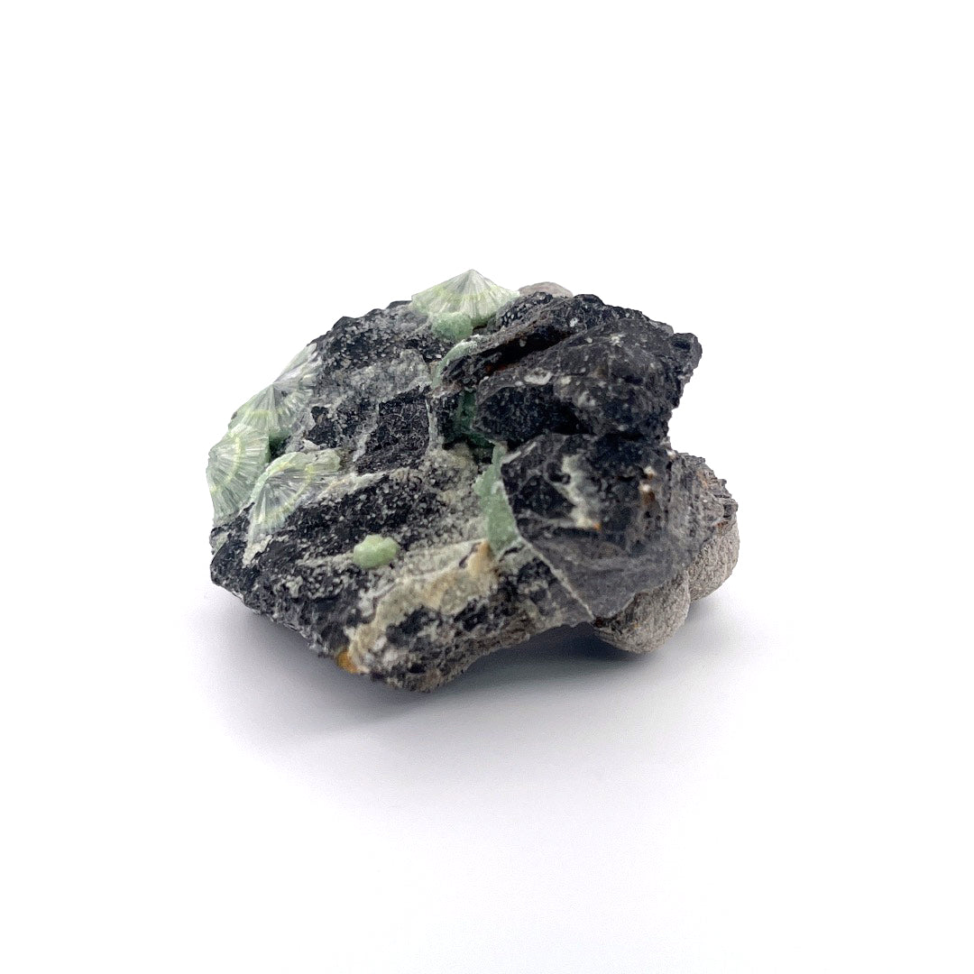 Wavellite Green Starburst Crystal Botryoidal Druzy  |  173 (g)