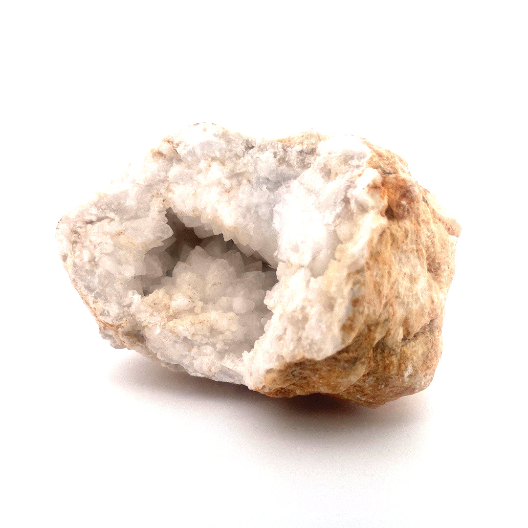 Moroccan White Quartz Geode | 1450 (g)