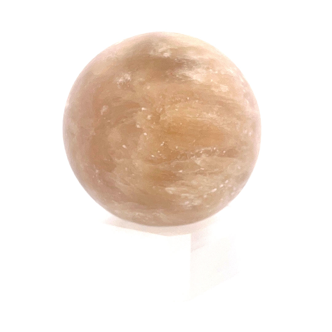 Yellow Calcite Sphere | 188 (g)  | 2 (In)