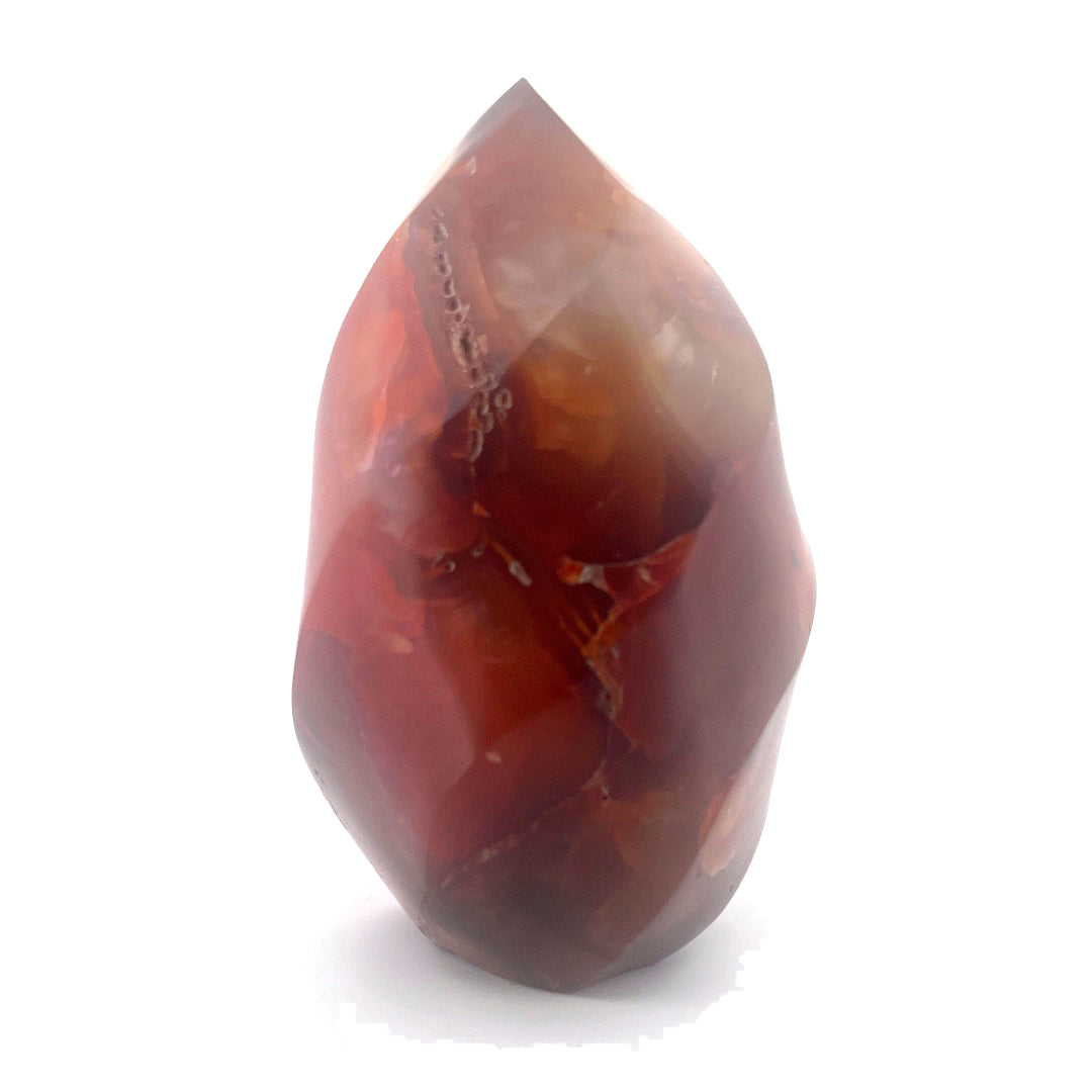 Carnelian Agate Flame Tower | 980 (g)