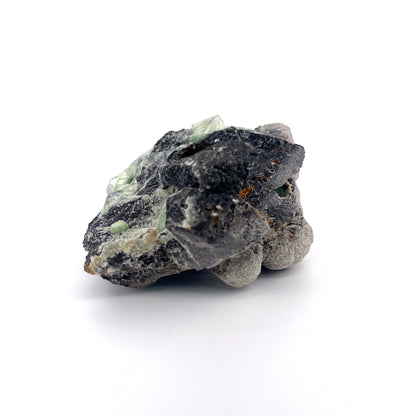 Wavellite Green Starburst Crystal Botryoidal Druzy  |  173 (g)