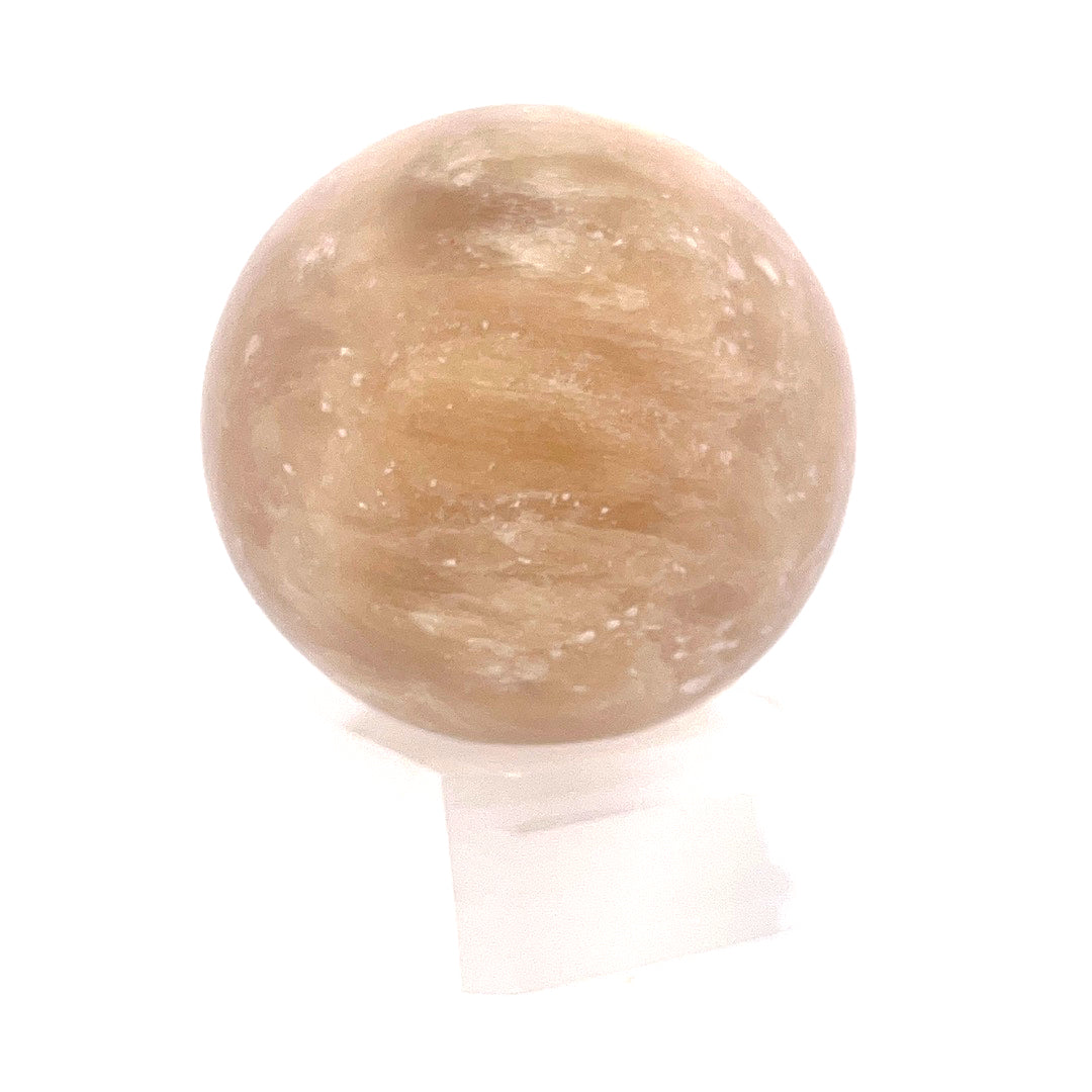 Yellow Calcite Sphere | 188 (g)  | 2 (In)