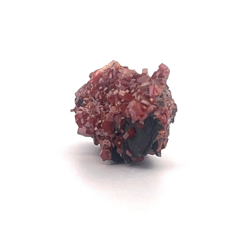 Vanadinite on Goethite Barite Druzy | 26 (g)