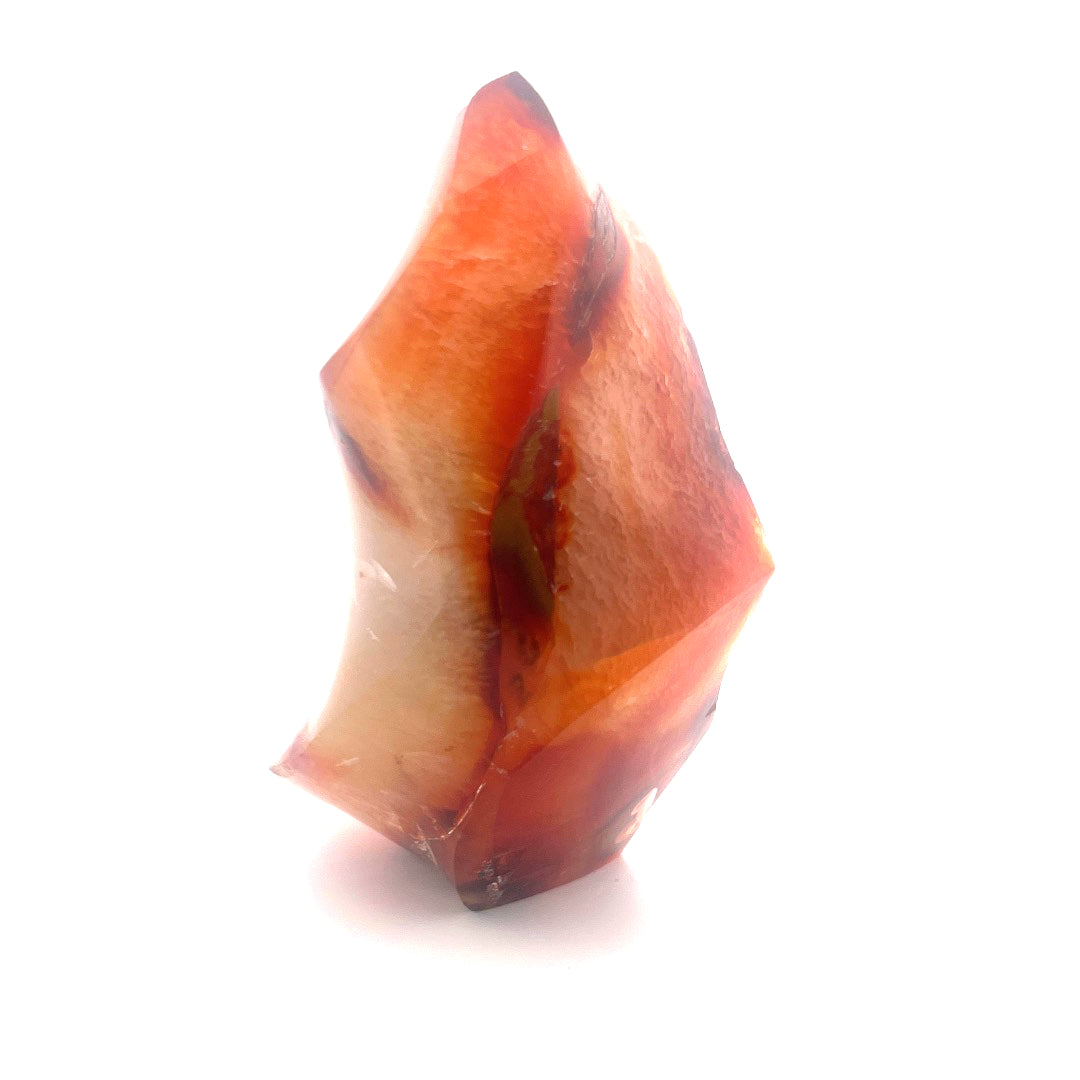 Carnelian Agate Flame Tower | 346 (g)