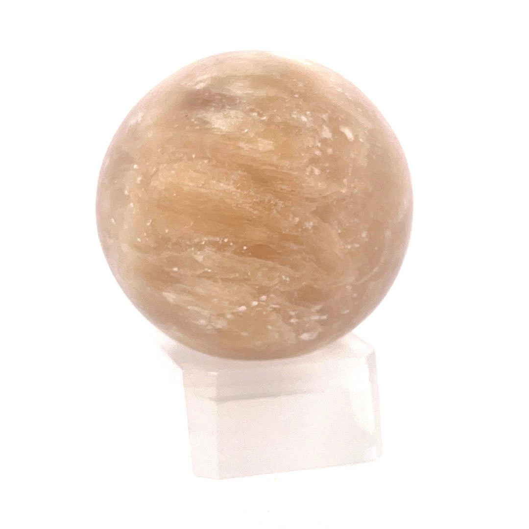 Yellow Calcite Sphere | 188 (g)  | 2 (In)