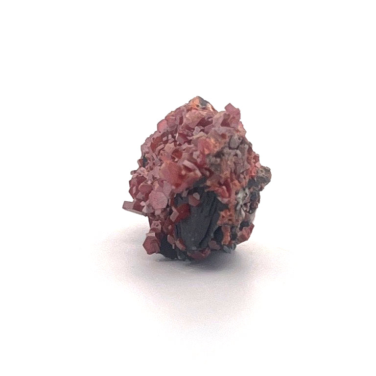 Vanadinite on Goethite Barite Druzy | 26 (g)