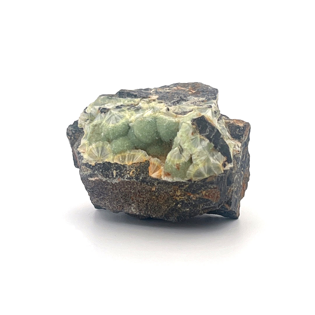 Wavellite Green Starburst Crystal Botryoidal Druzy  |  44 (g)