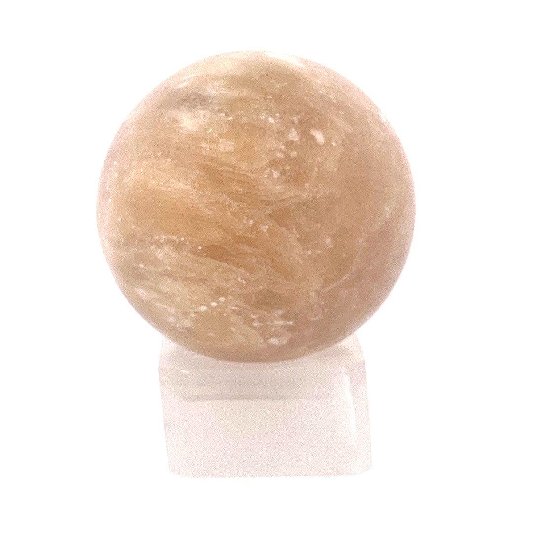 Yellow Calcite Sphere | 188 (g)  | 2 (In)