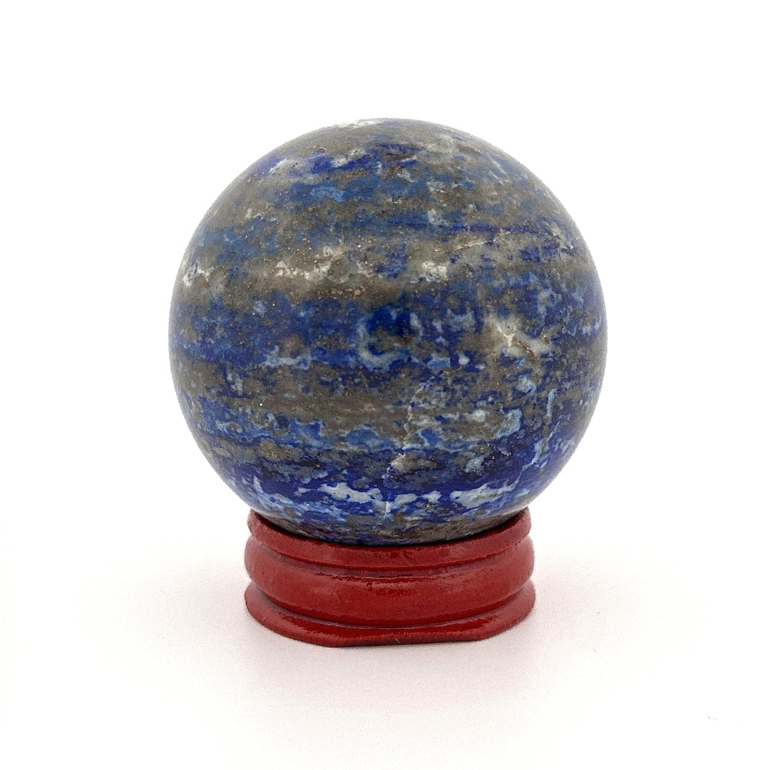 Natural Lapis Lazuli Jasper Quartz Sphere | 212 (g)