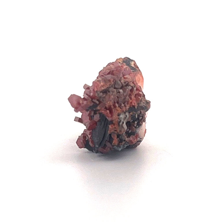 Vanadinite on Goethite Barite Druzy | 26 (g)