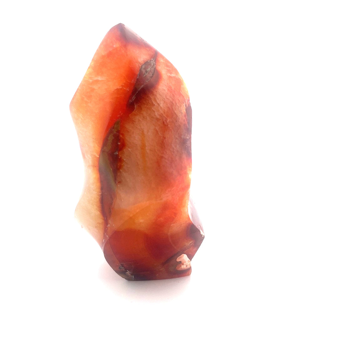 Carnelian Agate Flame Tower | 346 (g)