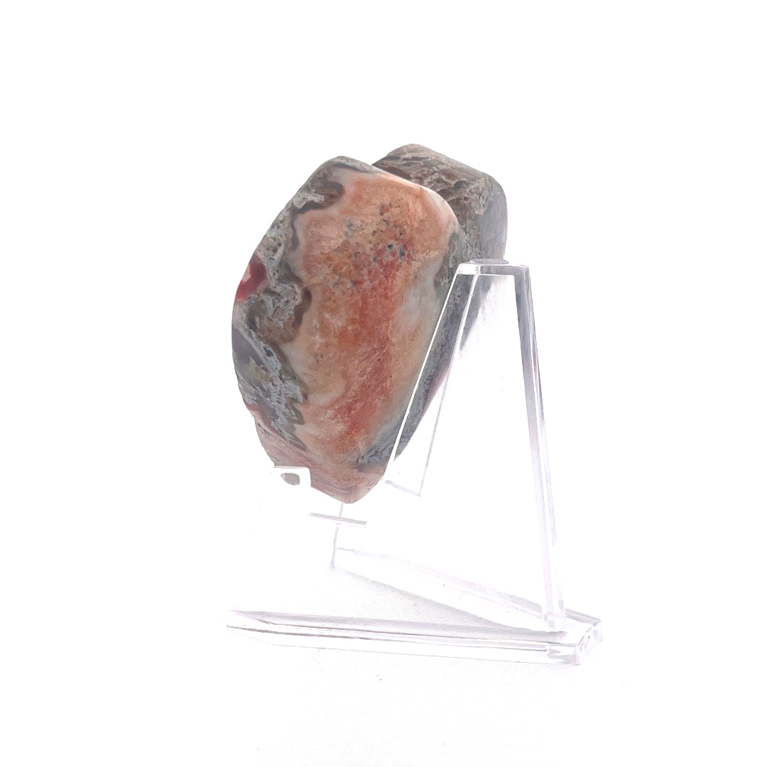 Natural Agate Heart | 121 (g)