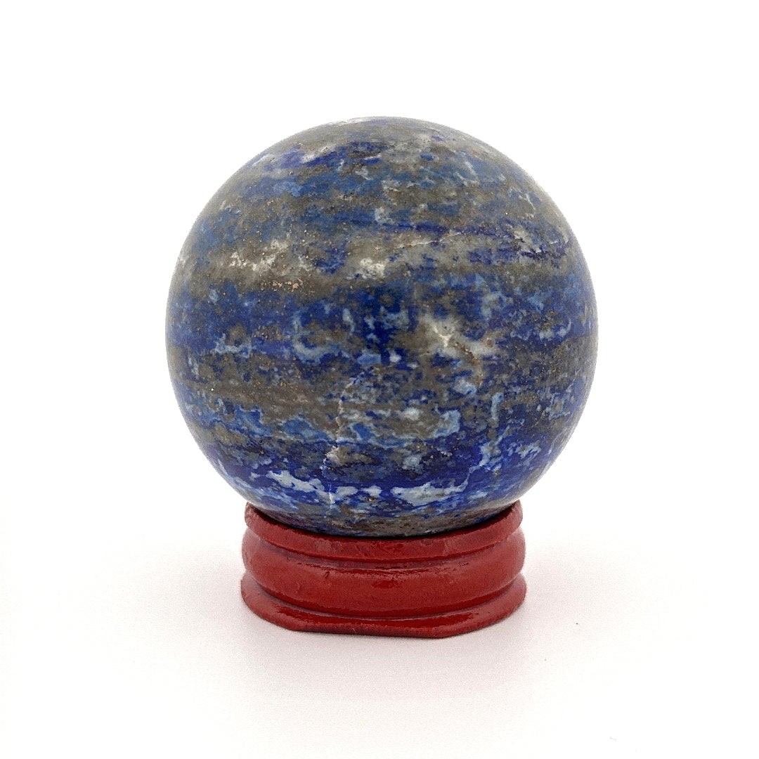 Natural Lapis Lazuli Jasper Quartz Sphere | 212 (g)