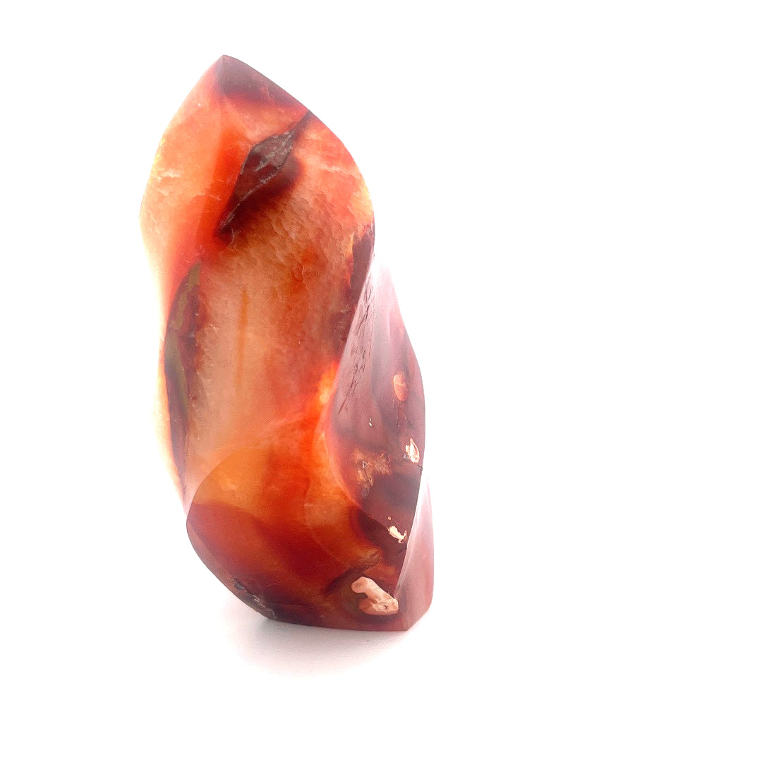 Carnelian Agate Flame Tower | 346 (g)