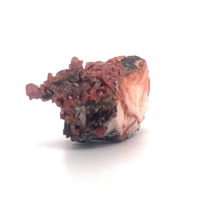 Vanadinite on Goethite Barite Druzy | 26 (g)