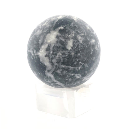 Grey and Black Jasper Sphere | 185 (g) | (2 In)