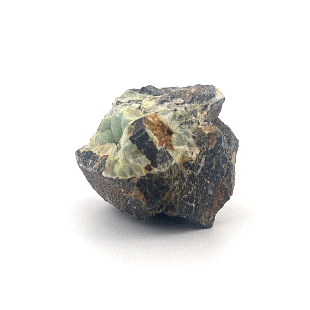 Wavellite Green Starburst Crystal Botryoidal Druzy  |  44 (g)