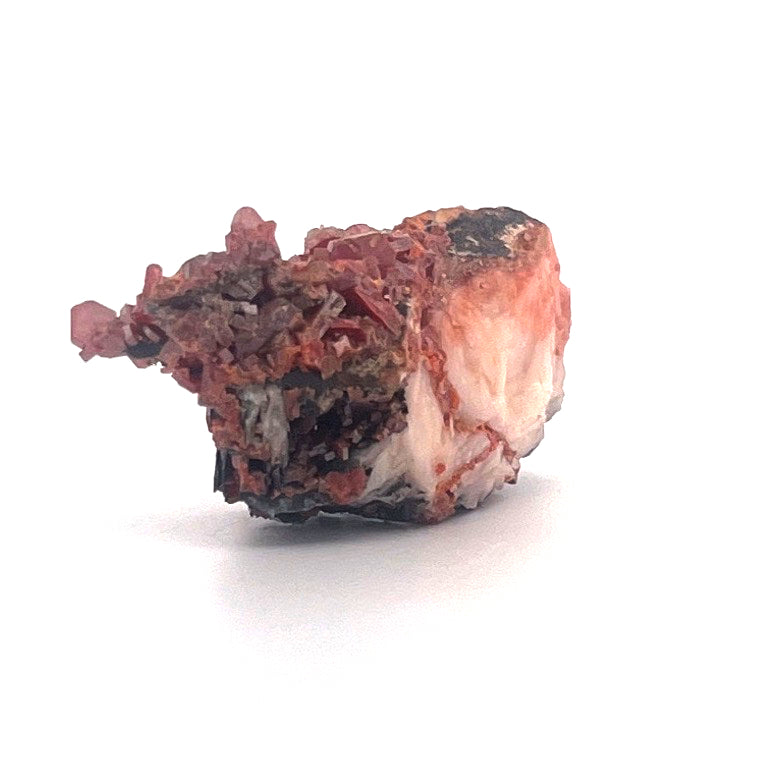 Vanadinite on Goethite Barite Druzy | 26 (g)