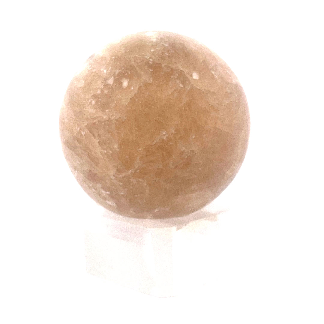 Yellow Calcite Sphere | 188 (g)  | 2 (In)