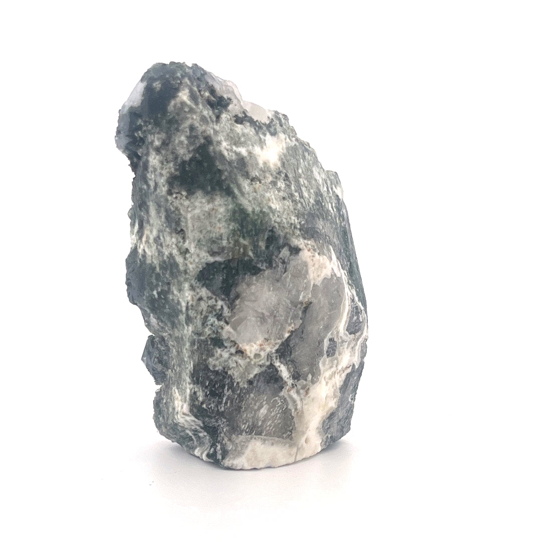 Mossy Green Heulandite  |  82 (g)