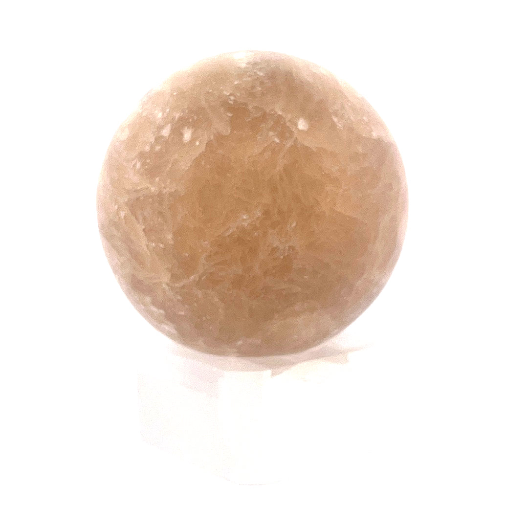 Yellow Calcite Sphere | 188 (g)  | 2 (In)