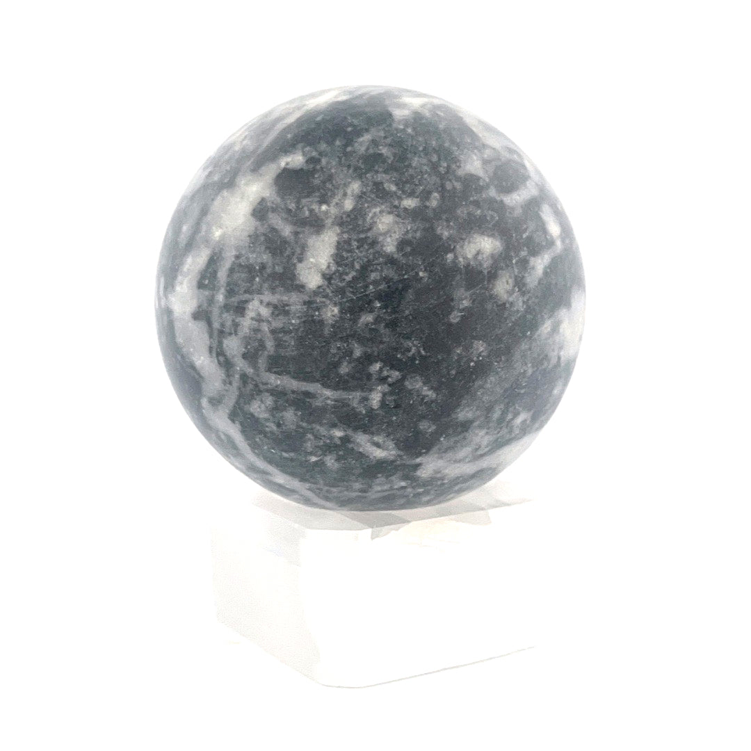 Grey and Black Jasper Sphere | 185 (g) | (2 In)