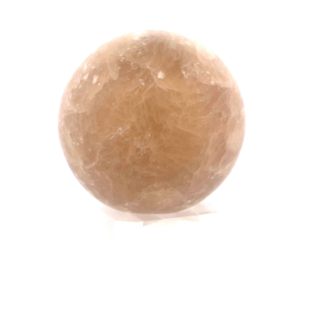 Yellow Calcite Sphere | 188 (g)  | 2 (In)