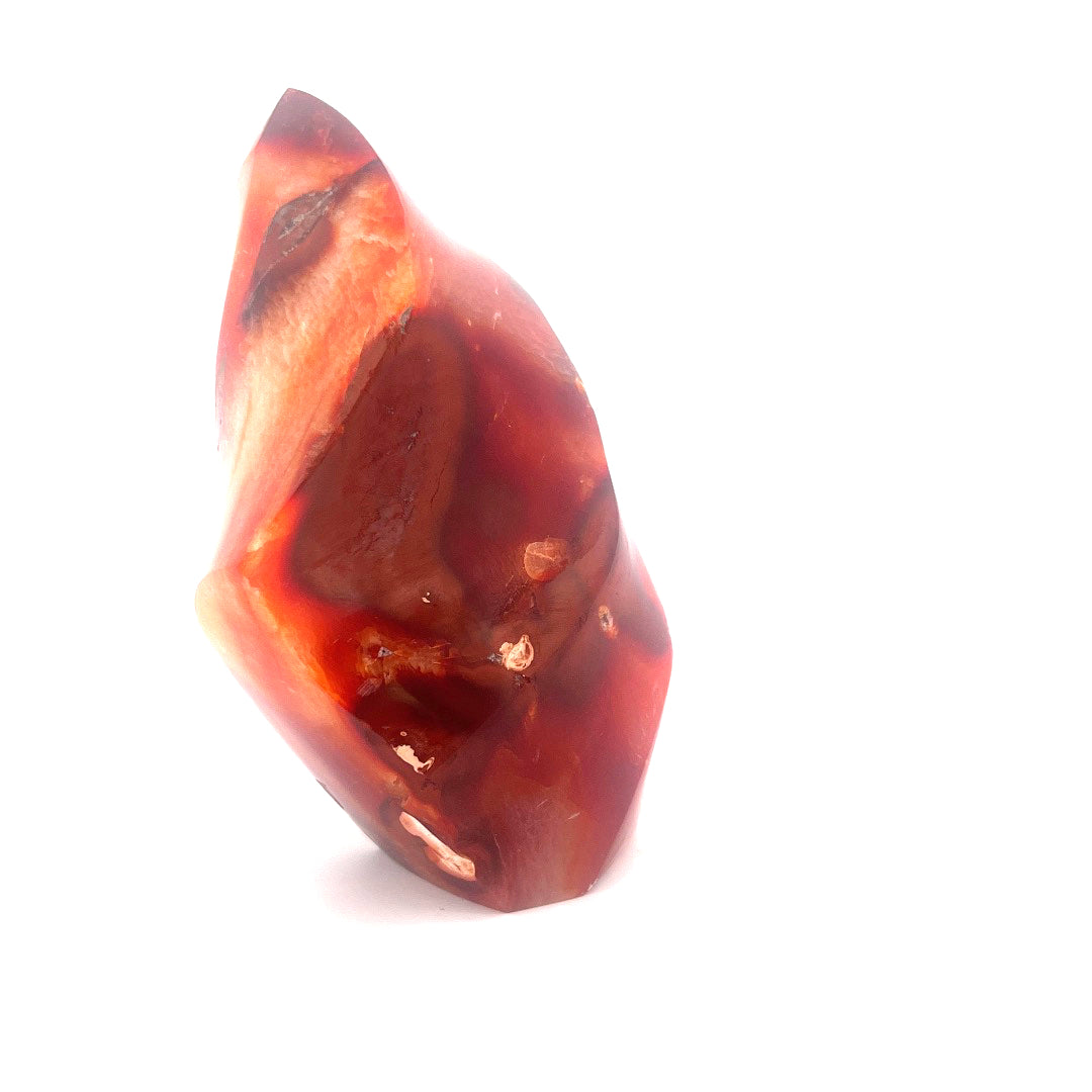 Carnelian Agate Flame Tower | 346 (g)