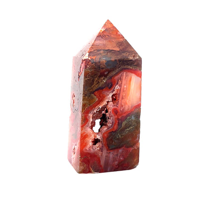 Cherry Blossom Agate Pillar | 184 (g)