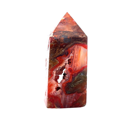 Cherry Blossom Agate Pillar | 184 (g)