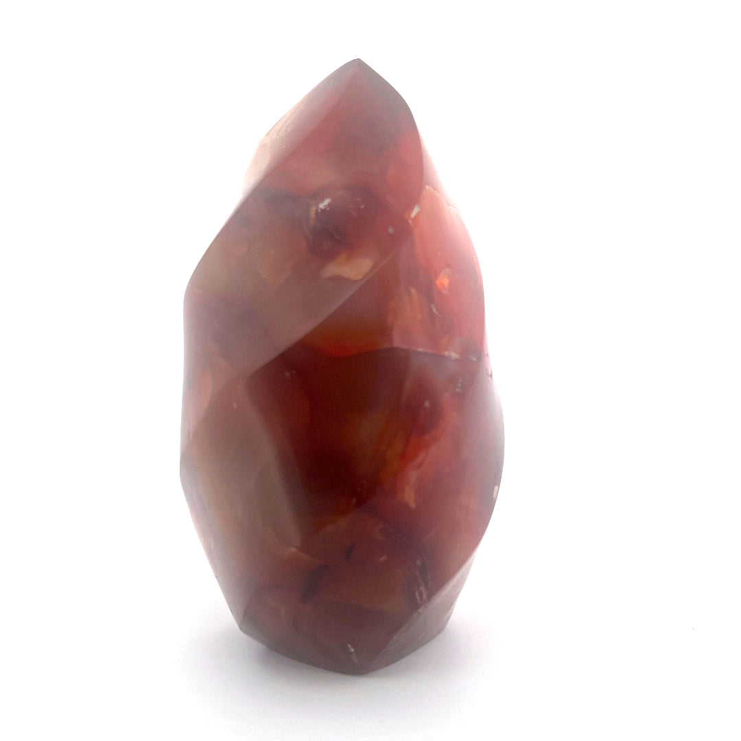 Carnelian Agate Flame Tower | 980 (g)