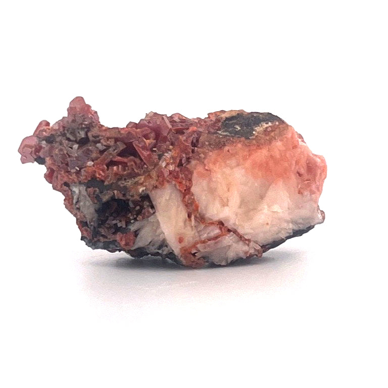 Vanadinite on Goethite Barite Druzy | 26 (g)