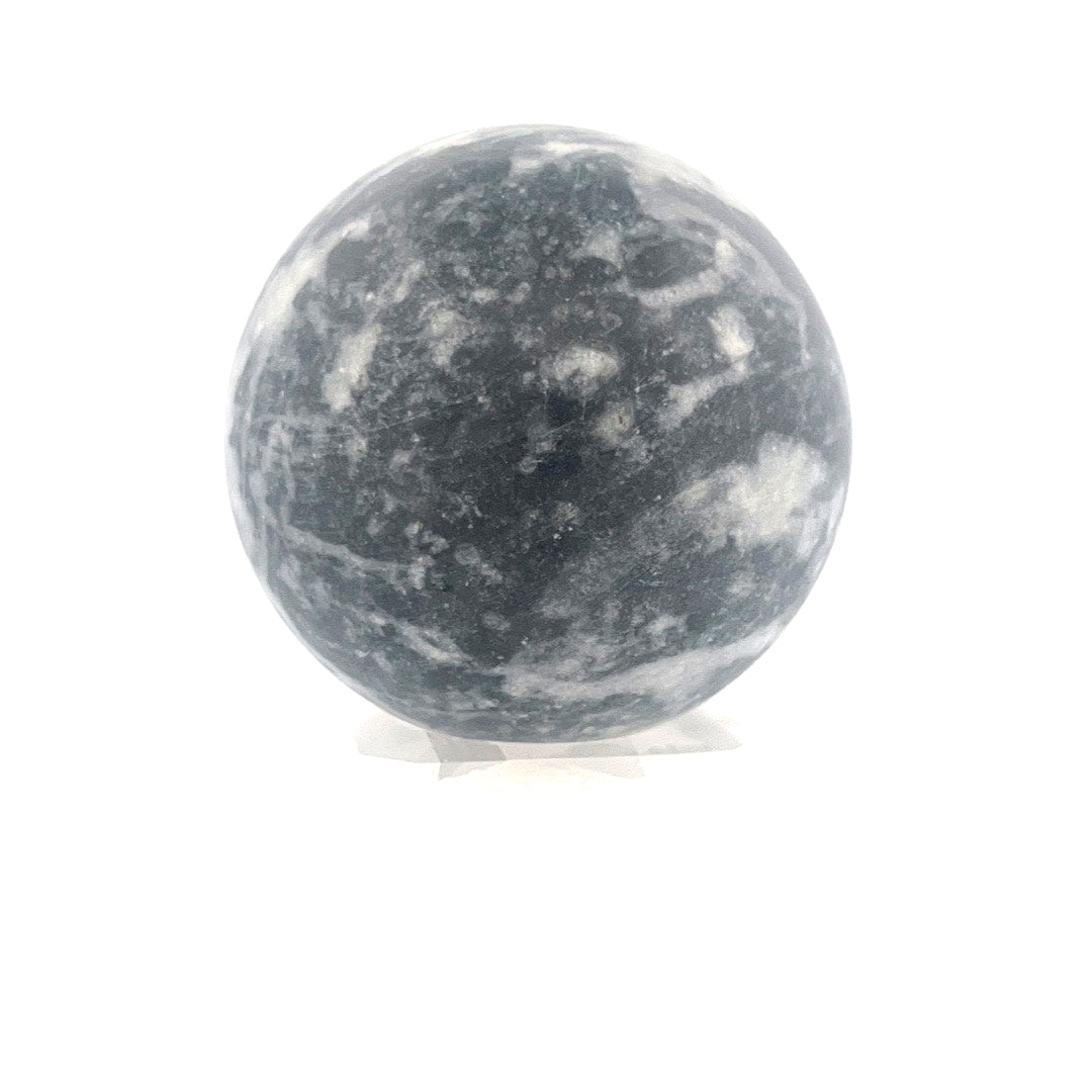 Grey and Black Jasper Sphere | 185 (g) | (2 In)