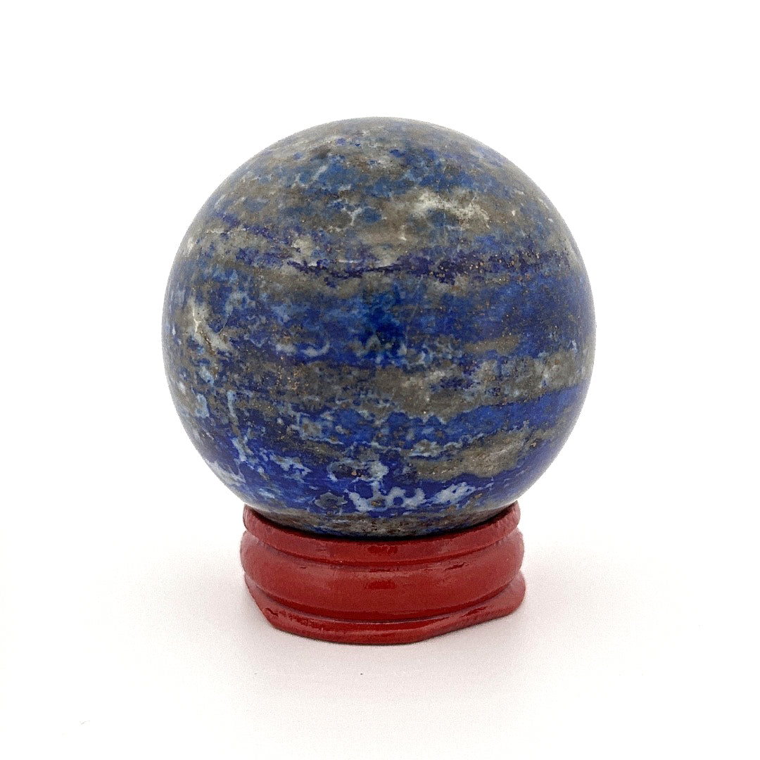 Natural Lapis Lazuli Jasper Quartz Sphere | 212 (g)