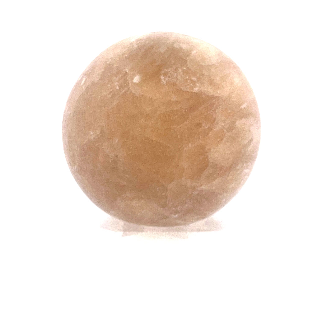 Yellow Calcite Sphere | 188 (g)  | 2 (In)