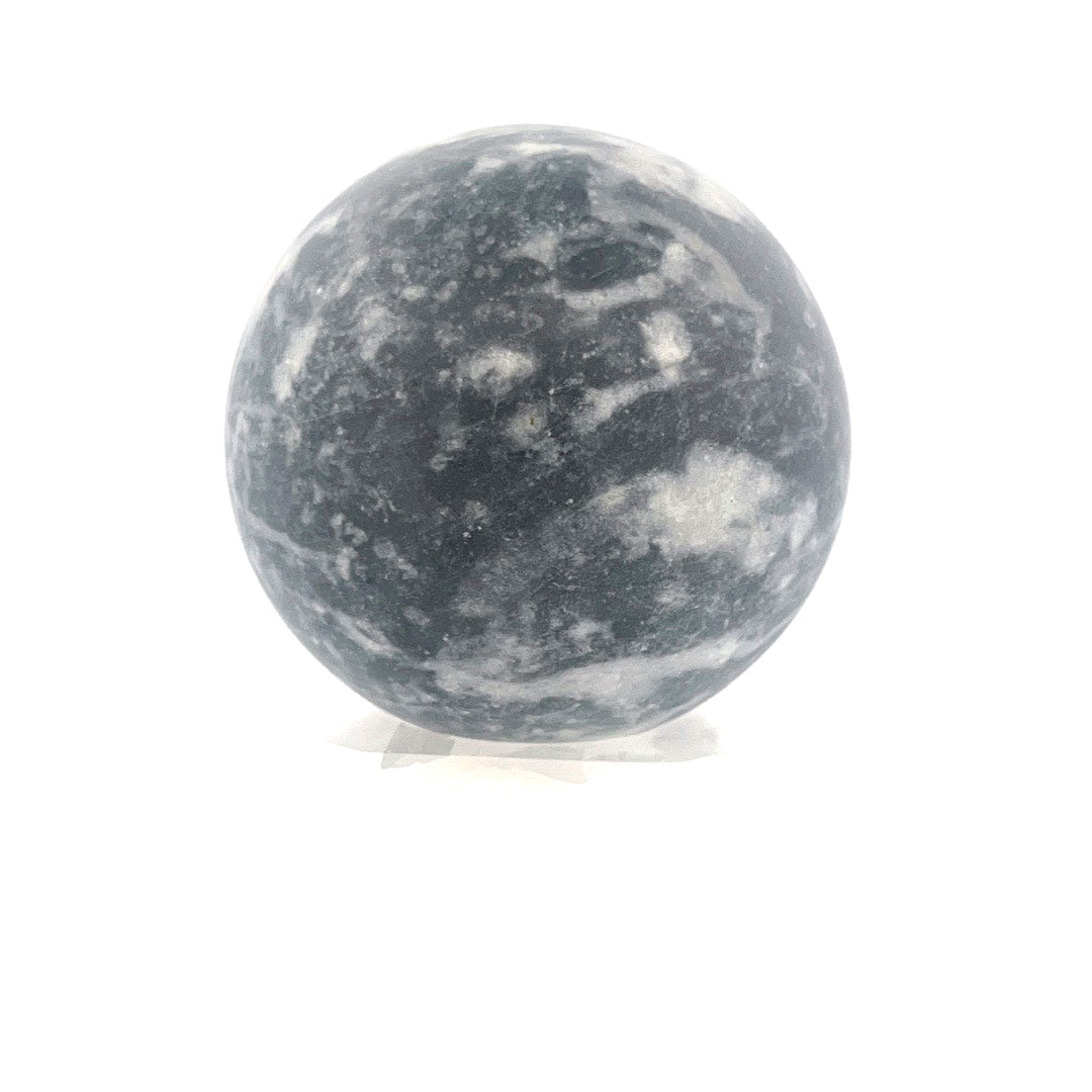 Grey and Black Jasper Sphere | 185 (g) | (2 In)