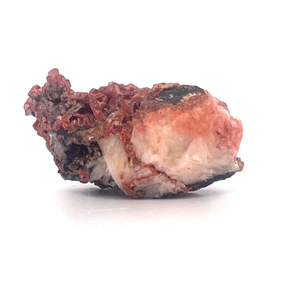 Vanadinite on Goethite Barite Druzy | 26 (g)