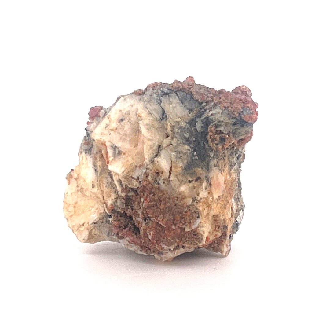 Vanadinite on Goethite Barite Druzy | 32 (g)