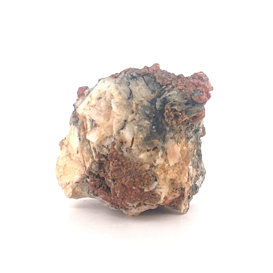 Vanadinite on Goethite Barite Druzy | 32 (g)