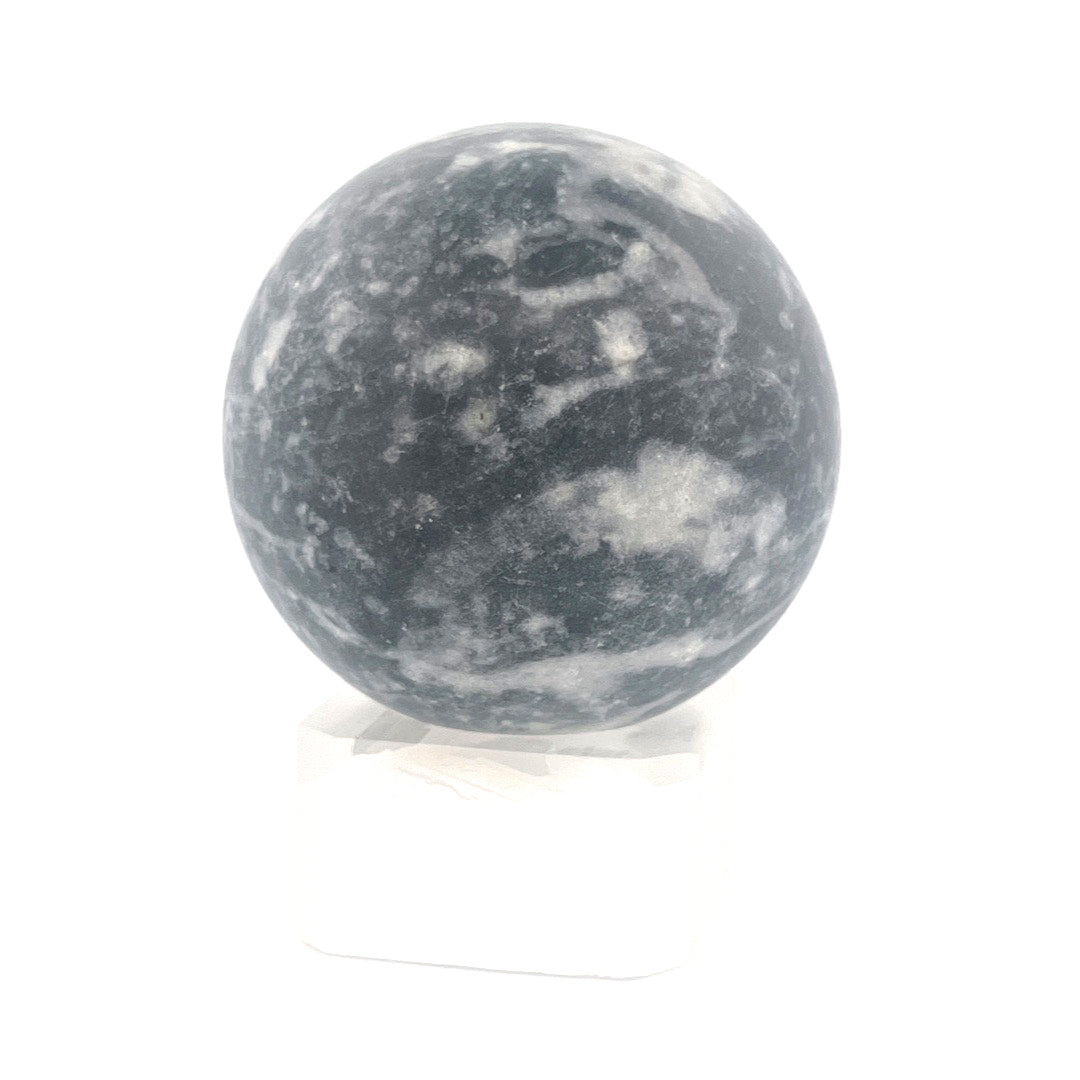 Grey and Black Jasper Sphere | 185 (g) | (2 In)