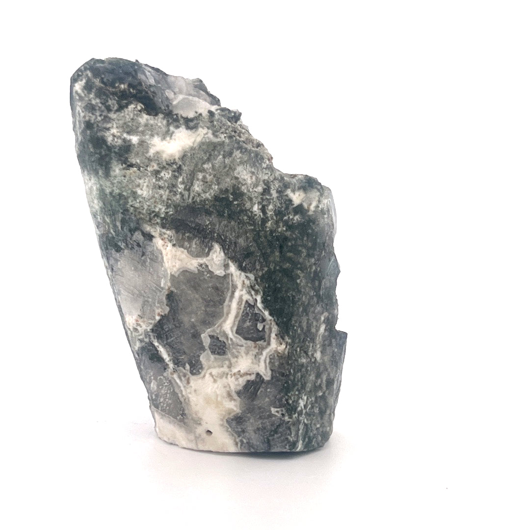 Mossy Green Heulandite  |  82 (g)