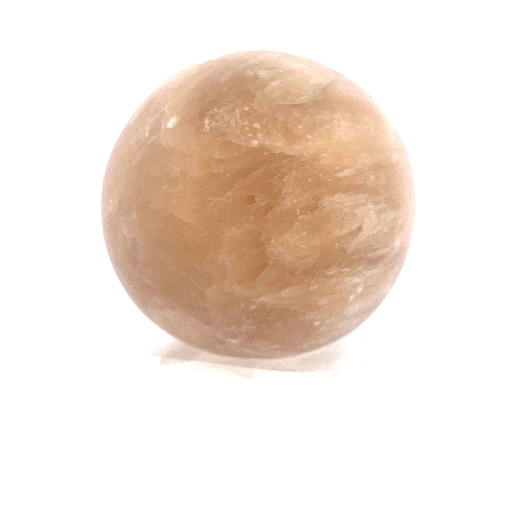 Yellow Calcite Sphere | 188 (g)  | 2 (In)