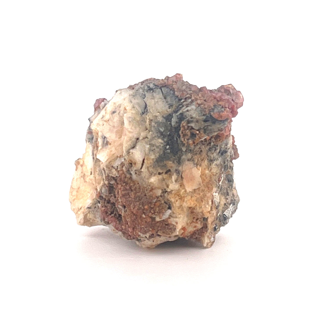 Vanadinite on Goethite Barite Druzy | 32 (g)